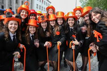 Cortejo da Queima das Fitas invadiu ruas do Porto