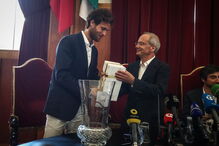 Medalha de mérito para João Sousa