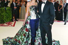 Amal e George Clooney , met gala