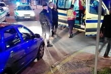 Bombeiros e INEM, com duas ambulâncias e quatro operacionais, prestaram assistência aos dois homens no local 