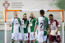 Sporting e Fundão jogaram para a Taça de Portugal de Futsal
