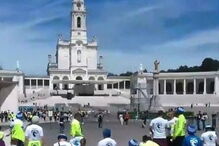 Super Dragões chegaram a Fátima após peregrinação a pé