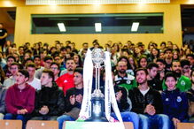 O troféu da Taça de Portugal em futsal