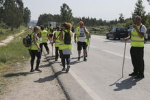 Peregrinos a Fátima 