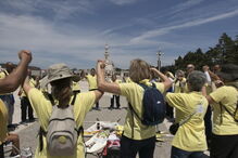 Peregrinos a Fátima 