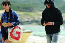 Cristiano Ronaldo descontrai com a família em Ibiza