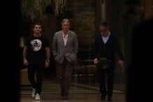 Jesus à porta do hotel Ritz, onde esteve reunido com o advogado