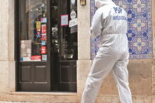 PJ no local de assalto a ourivesaria de Torres Vedras