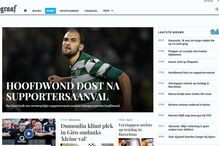 O jornal holandês De Telegraaf fez referência a Bas Dost