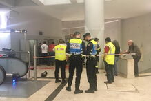 Elevador avariado na Ameixoeira