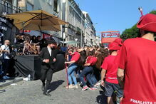 Cortejo Académico do Enterro da Gata percorreu ontem várias ruas de Braga