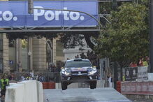 Rali de Portugal no centro do Porto, em 2016