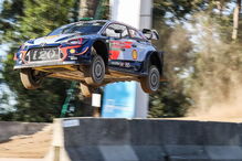 Hayden Paddon no rali de Portugal de 2018