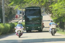 Sporting já chegou ao Jamor