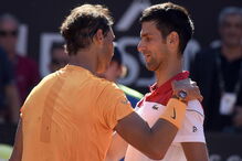 Nadal bateu Djokovic em dois sets nas meias do torneio de Roma