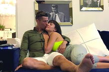 Ronaldo partilhou foto com Georgina Rodriguez
