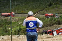 António Costa no exercício Montemuro, da Proteção Civil
