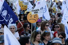 Milhares de professores participaram em manifestação em Lisboa