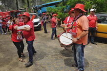 Adeptos do Aves fazem a festa no Jamor