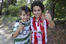 Adeptos do Aves fazem a festa no Jamor	