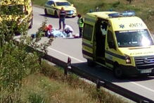 Colisão entre bicicleta e veículo ligeiro faz um morto