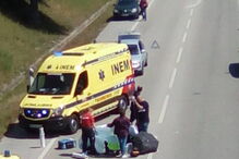 Colisão entre bicicleta e veículo ligeiro faz um morto