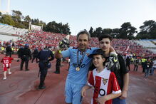 Desportivo das Aves festeja vitória na Taça de Portugal