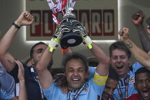 Desportivo das Aves festeja vitória na Taça de Portugal
