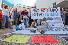 Primeiro protesto, após decisão da APA, realizou-se em Aljezur