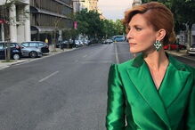 Inês Castel Branco partilhou nas redes sociais imagens do seu 'look'