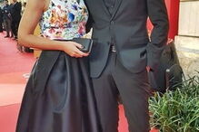 Joana Cruz esteve presente nos Globos de Ouro com Rodrigo Gomes