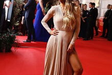 Liliana Santos na 'red carpet'