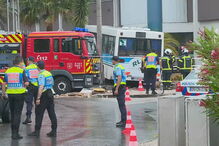 Acidente com autocarro faz feridos