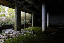 Hotel Monte Palace, na Ilha de São Miguel, está em ruínas há vários anos