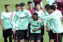 Treino da Seleção Nacional