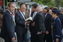 Marcelo Rebelo de Sousa na Feira do Livro de Lisboa de 2018