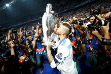 Real Madrid comemora 13º triunfo da Liga dos Campeões	