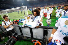 Real Madrid comemora 13º triunfo da Liga dos Campeões	