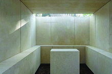 A capela em pedra calcária para o Vaticano