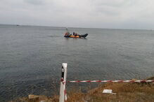 Queda de carro à ria de Aveiro