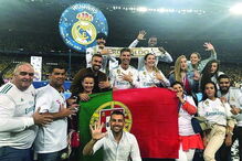 cristiano ronaldo, festejos, família