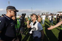 Confrontos no final do Vilafranquense-Farense obrigam a intervenção policial