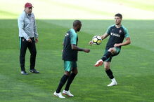 Treino da seleção portuguesa