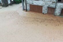 Chuva e granizo provocam inundações e estragos em Trás-os-Montes	