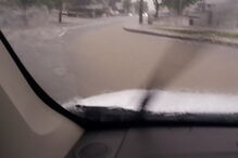 Chuva e granizo provocam inundações e estragos em Trás-os-Montes	