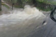 Chuva e granizo provocam inundações e estragos em Trás-os-Montes	