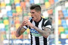 Rodrigo de Paul jogou nas duas últimas épocas na Udinese, somando 74 jogos e oito golos  