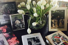 Madonna mostra decoração de palácio em Lisboa