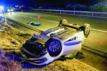 Vítima de acidente brutal