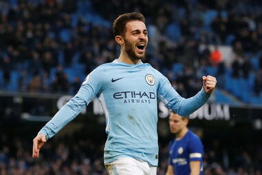 Bernardo Silva ao serviço do Manchester City